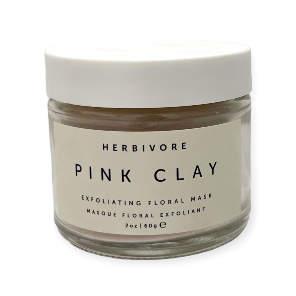 SOLD Herbivore Pink Clay Exfoliating Mask NWT - Picture 5 of 7